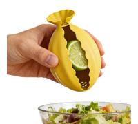 Torchietto Manuale per Spremitura di | spremiagrumi azionato a mano a prova di schizzi | Strizzagrumi Manuale Portatile in Silicone | per, il Bar e il Ristorante, per Lime, Agrumi e Arancia