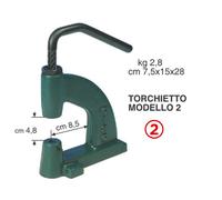 Torchietto per applicare Bottoni a pressione Occhielli Fori torchio rivettatrice
