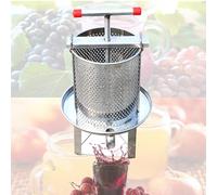torchietto per melanzane Torchio per Spremuta Uva Olive Succhi Premitutto Manuale Estrattore per Olio d'Oliva Mela Sidro Verdure Miele Succo(Color:B)