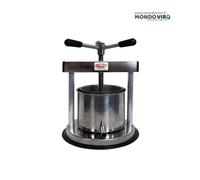 Torchietto premitutto grande torchio manuale per melanzane uva idraulico acciaio