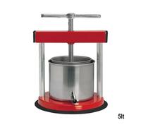 Torchietto Tommy in Acciaio 5 L - Pressa Manuale per Uso Domestico 00800