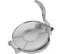 Torchio Manuale per Pasta in Alluminio 19cm(sliver-16CM) | Meccanismo a leva per semplice, sforzo minimo, wrapper perfetti, design ergonomico, uso domestico