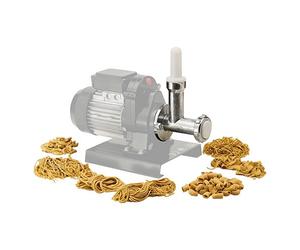 Torchio per pasta N.3 accessorio per spremipomodoro in alluminio con 12 trafile
