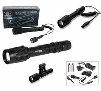 TORCIA 50000 LUMEN TATTICA/MILITARE X FUCILE LED T6 RICARICABILE ZOOM BL-Q2804