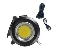 Torcia A Chiavi - Mini Torcia da Lavoro Ricaricabile con Apribottiglie - Lampada Magnetica Portachiavi per Camminare Riparazione Auto Bici Campeggio Corsa Esterni