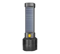 Torcia a energia solare - High Lumen - Torcia da campeggio - Energia solare - Torcia a LED | Lunga Ray Lantern Super Bright torcia da campeggio - Torcia impermeabile per campeggio, gite