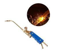 Torcia a gas ossiacetilene torcia plastica 1 pezzo finitura blu+oro H01-2