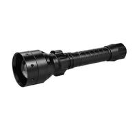Torcia a infrarossi a lungo raggio T50 da 850 nm con fascio focalizzabile e LED facilmente intercambiabile, ideale per la caccia e la sicurezza.