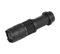 Torcia a infrarossi zoomabile con emissione UV a 365 nm, facile da trasportare e impermeabile, con impugnatura antiscivolo per controlli di
