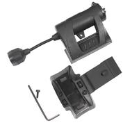 Torcia a LED con elmetto rigido, luce per casco da pompiere, luce impermeabile per casco a LED, torcia laterale regolabile, luce a cappello duro per salvataggio antincendio, torcia a LED per elmetto