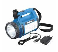FARO TORCIA MULTIFUNZIONE A LED RICARICABILE CON USB FERVI 0123