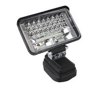 Torcia a LED per batteria agli ioni di litio da 18 V, progettata per campeggio e uso sul campo, con angoli di illuminazione regolabili (A)