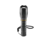 Torcia a LED << W200 >>, batterie, zoom, COB, alluminio, 3 modalità