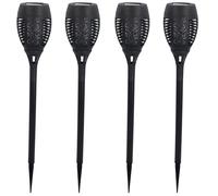 Torcia a luce solare da giardino con fiamma tremolante LED impermeabile...