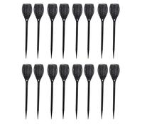 Torcia a luce solare da giardino con fiamma tremolante LED impermeabile...