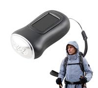 Torcia a manovella - torcia a LED, lampada solare | Luce della cinghia luminosa, lanterna a manovella impermeabile e resistente alle intemperie, torcia a mano, torcia solare, min