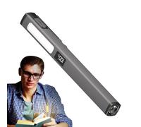 Torcia a penna per infermieri, torcia tascabile per infermieri, riutilizzabile, impermeabile, torcia tascabile magnetica per lettura notturna quotidiana, 3-8 ore di utilizzo, garantendo prestazioni