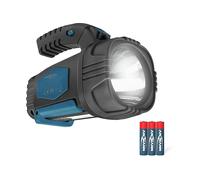 Ansmann Lampada da lavoro LED 1600-0441 – 210 lm – 3x AA (Mignon) – Nero/Blu