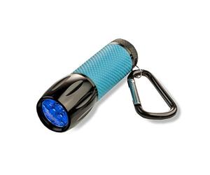 Torcia Carson UVSight PRO UV con 9 luci LED ultraviolette e moschettone (SL-44)