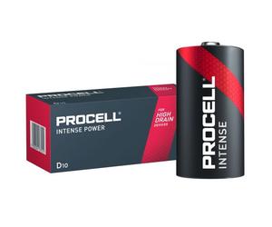 TORCIA D PROCELL INDUSTRIAL INTENSE - SCATOLA 10 BATTERIE LR20/PROCELL-MELDU0048 DURACELL