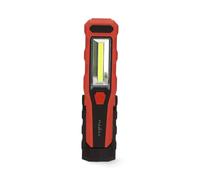 NEDIS Lampada da lavoro - 4 W - Funzionamento a batteria - 5 V DC - agli ioni di litio incorporati - Ricaricabile - Durata luce: 5 h - 300 lm - Campo luminoso: 20 m