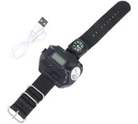 Torcia da Polso, Torcia Impermeabile Super Luminosa con 4 modalità di luminosità, Cinturino da Polso Regolabile per la Corsa Notturna, Ciclismo Notturno, Arrampicata in Montagna