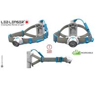 Torcia da Testa Frontale LED 600 lm Professionale per Caschi Kask 500917 NE010R
