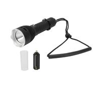 Torcia di emergenza ricaricabile con power bank da 5000 mAh integrato e porta di ricarica rapida Type-C per la sopravvivenza all'aperto.