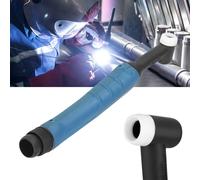 Torcia di saldatura TIG ad angolo regolabile WP 26F SR 26F 200Amp con corpo test