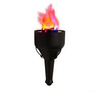 Torcia di simulazione multiuso 4 in 1 con effetto fiamma a LED, progettata per l'uso portatile e appesa in diversi ambienti con costruzione