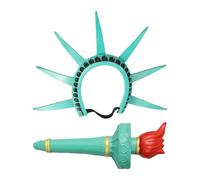 - Torcia E Fascia Per Capelli - Torcia Della Statua Della Libertà