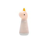 TORCIA E LUCE NOTTURNA UNICORNO 2 IN 1 PER BAMBINI - Lampada LED Regolabile Ricaricabile Tramite USB-C, in Silicone Morbido BPA-Free, Autoportante, per Dormire e la Cameretta