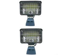Torcia elettrica da 12,7 cm per Bosch lampada da lavoro ricaricabile USB per campo e studio (B)