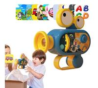 Torcia elettrica Projector per bambini - Torch a LED compatto | Divertenti ragazzi e ragazze giocattoli educativi, proiezione di storia della buonanotte, giocattolo di apprendimento cognitivo, luce