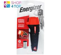 Torcia Energizer Impact In Gomma LP139120 Durevole Con 2 Batterie AAA Incluse