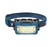 Torcia frontale ricaricabile a LED con controllo gestuale, impermeabile IPX4, per corsa notturna, campeggio, pesca, escursionismo, ciclismo, passeggiate con il cane, messa a fuoco regolabile (B)
