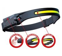 TORCIA FRONTALE RICARICABILE VELAMP BOWIE IH524 5W