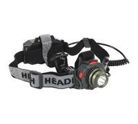 Torcia Frontale Sealey HT106LED 3W CREE LED Con Sensore Automatico Ricaricabile