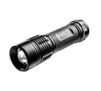 Torcia in alluminio 200 lume, zoom, IPX7, 3xAAA