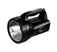 TORCIA LAMPADA LUCE EMERGENZA FARO PORTATILE LED 3W BATTERIA DOPPIA IMPUGNATURA