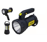 TORCIA LANTERNA A BATTERIA MAURER DA LAVORO 3 FUNZIONI A LED 200 LUMEN (33862)