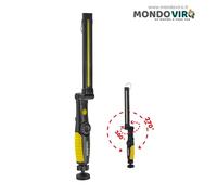 Torcia led a batteria ricaricabile potente girevole 360 pile torce da lavoro
