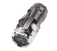 Torcia LED a tre occhi per MINI, layout triangolare ad alto rendimento, supporto magnetico della coda, design impermeabile, peso 41 g, ricarica tipo C (D)