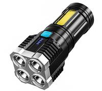 Torcia LED*Compatta portatile alimentata a batteria, Mini torcia for uso esterno di emergenza, Mini torcia resistente all'acqua for il campeggio, Torcia tattica con lumen elevati, Super luminosa