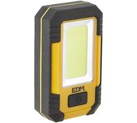 Torcia LED con gancio e calamita COB 500 Lumens
