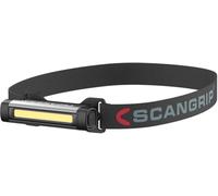SCANGRIP - Lampada frontale a LED multifunzionale con batteria, Modello: FLEX-WEAR FLEX-WEAR