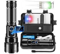 Torcia LED Potente Professionale 500000 Lumen Torcia Led Ricaricabile Potente