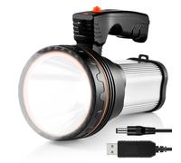 Torcia LED Ricaricabile, 100000 Lumen Torcia LED Alta Potenza Super Luminoso 900