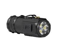 Torcia LED ricaricabile 3x5W con Base Magnetica e Clip Metallica Colore Bianco Freddo 6.500K