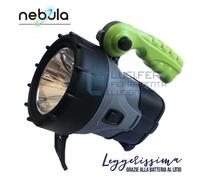 TORCIA LED RICARICABILE 5W MANICO ERGONOMICO GIREVOLE E PIEDISTALLO CFG NEBULA